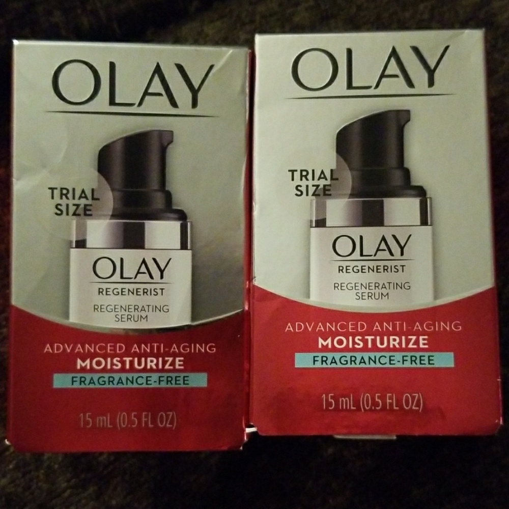 Olay Trial size Regenerating Serum lot of 2